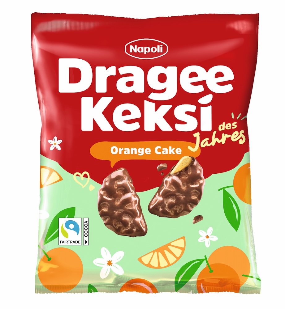 Napoli Dragee Keksi Orange Cake