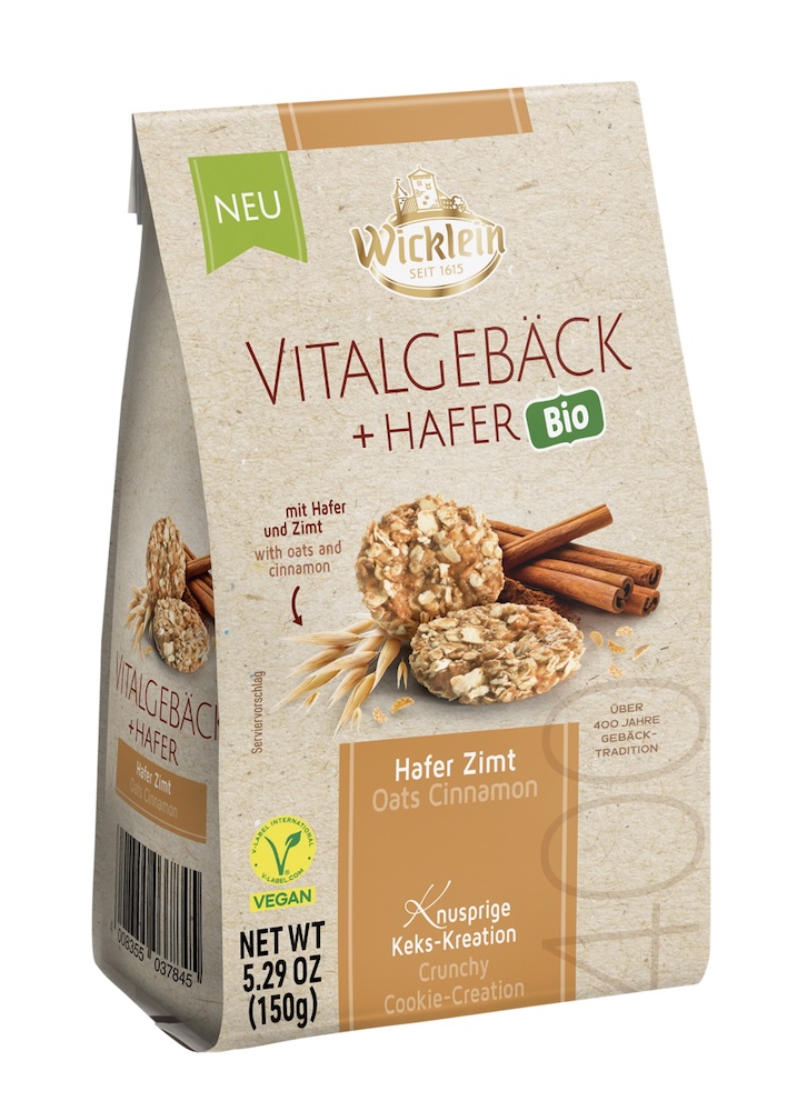 Wicklein Vitalgebäck + Hafer Zimt