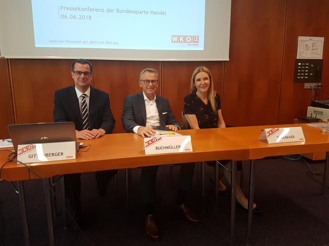 KMU Forschung und WKO bei der Pressekonferenz