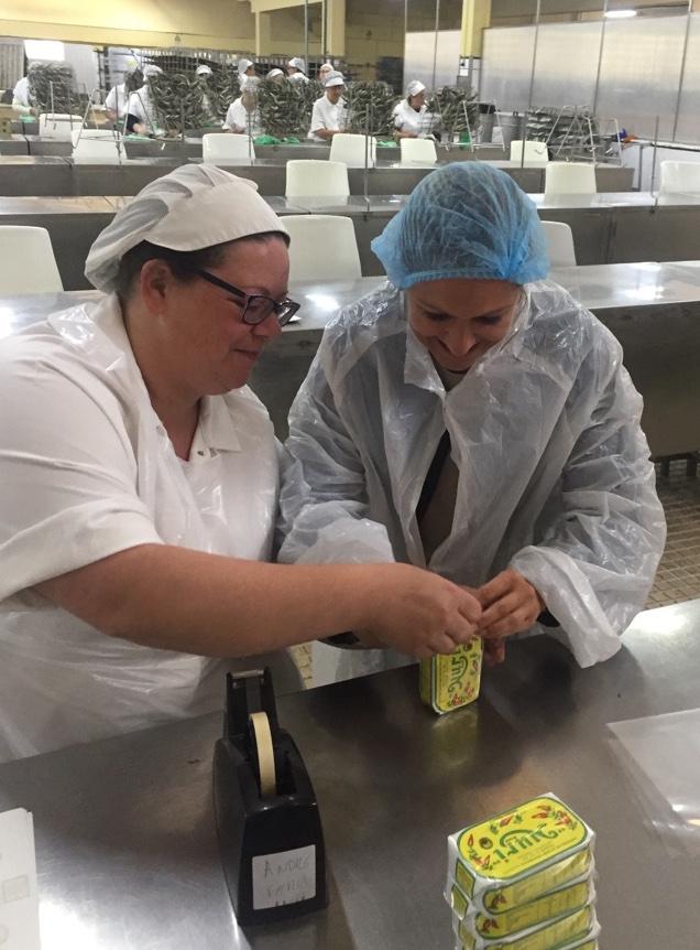 Wir haben uns selbst beim Verpacken versucht - gar nicht so schlecht für das erste Mal. Wir haben uns selbst beim Verpacken versucht - gar nicht so schlecht für das erste Mal.