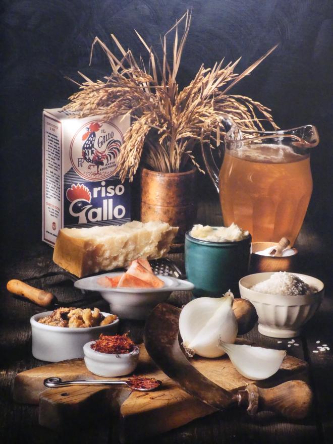 Seit den 1940er Jahren ist der Hahn das Markenzeichen von Riso Gallo.