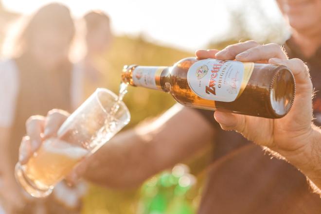 Als krönenden Abschluss des Tages durften wir die Zwettler Biere natürlich auch verkosten. © Philipp Lipiarski