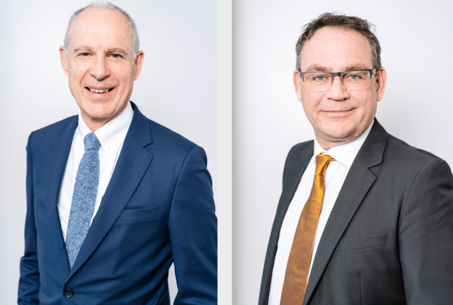 Paul Foley (li.) und Peter Harrer, Foley Retail Consulting