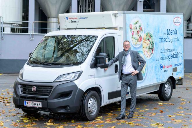 Wolfgang Oberascher von der Wiener Menü-Manufaktur