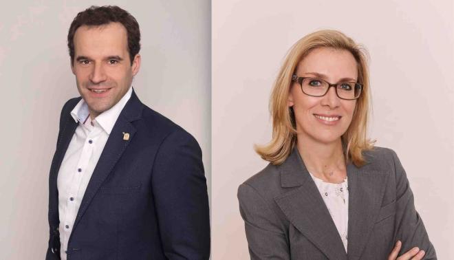 Christian Werner und Marie-Therese Riebler