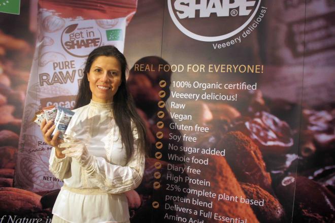 Veeeery delicious seien ihre Riegel, versicherte Antonia Toshevska, Mitgründerin von get in shape. 