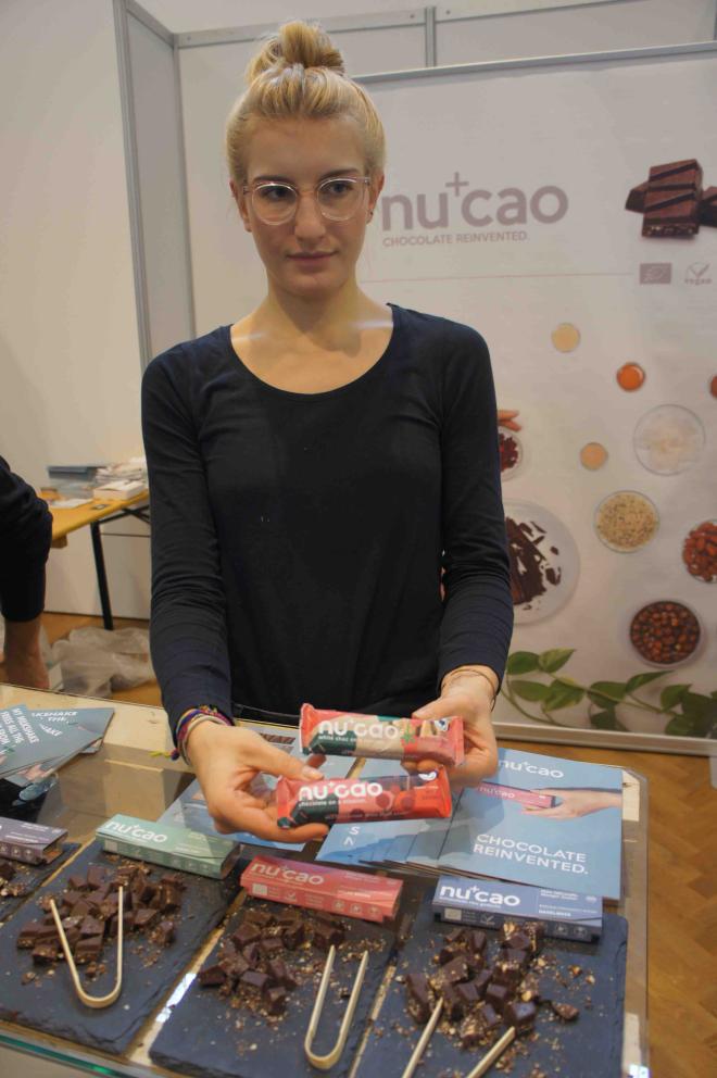 Der Riegel nucao lässt ernährungstechnisch kaum Wünsche offen. 