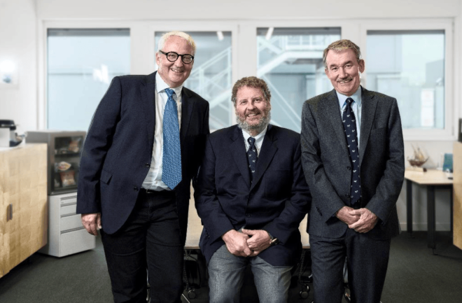 Vorstand der Rupp AG bis 31.12.2019 v.l.: Ludwig Rupp, Josef Rupp, Harald Fischli