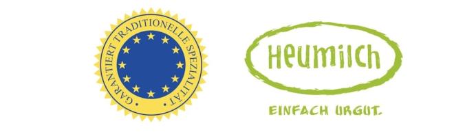 Heumilch ist mit dem EU-Gütesiegel g.t.S. – garantiert traditionelle Spezialität – ausgezeichnet.