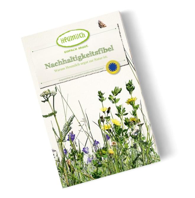 Heumilch Nachhaltigkeitsfibel