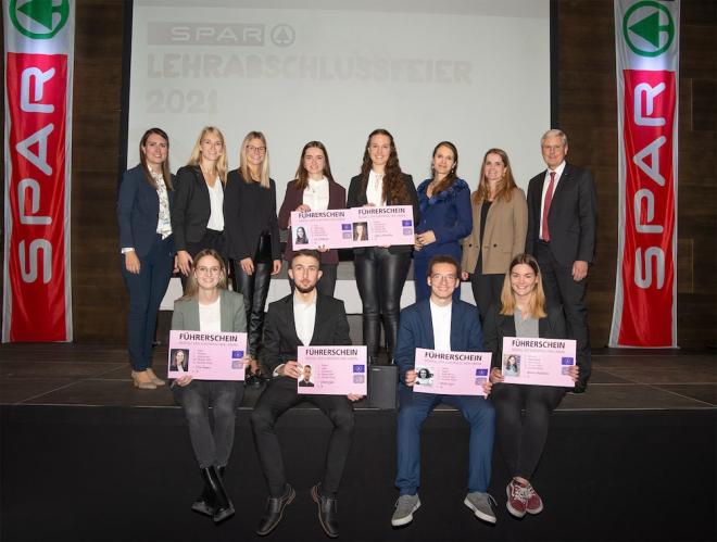 Spar Lehrlinge bekommen den Gratis Führerschein