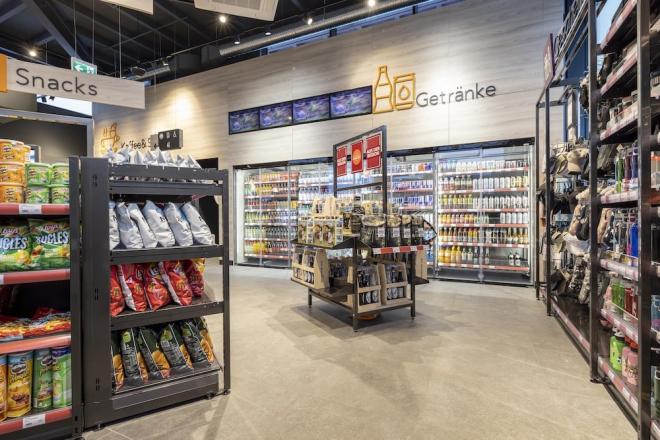 Wanzl konzipiert Tankstellenshop