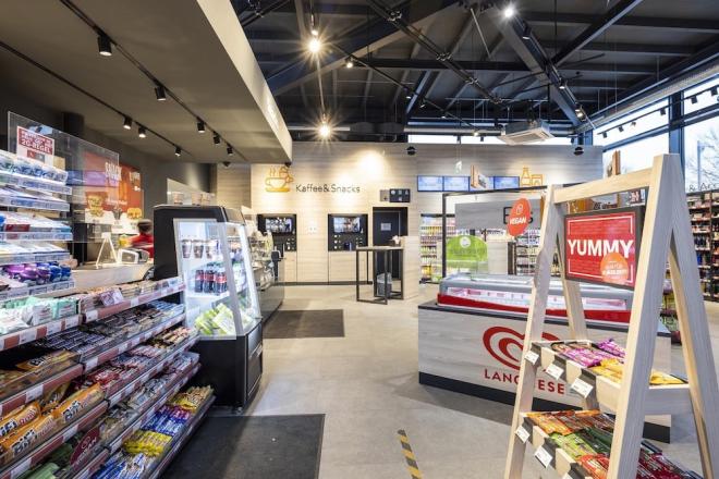 Wanzl konzipiert Tankstellenshop