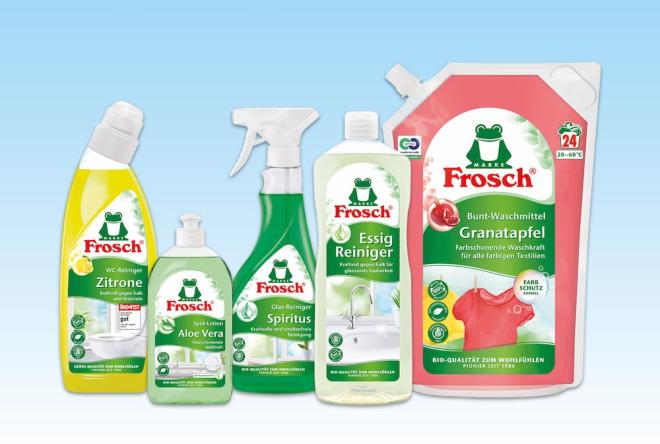 Kompletter Relaunch bei Frosch Kompletter Relaunch bei Frosch