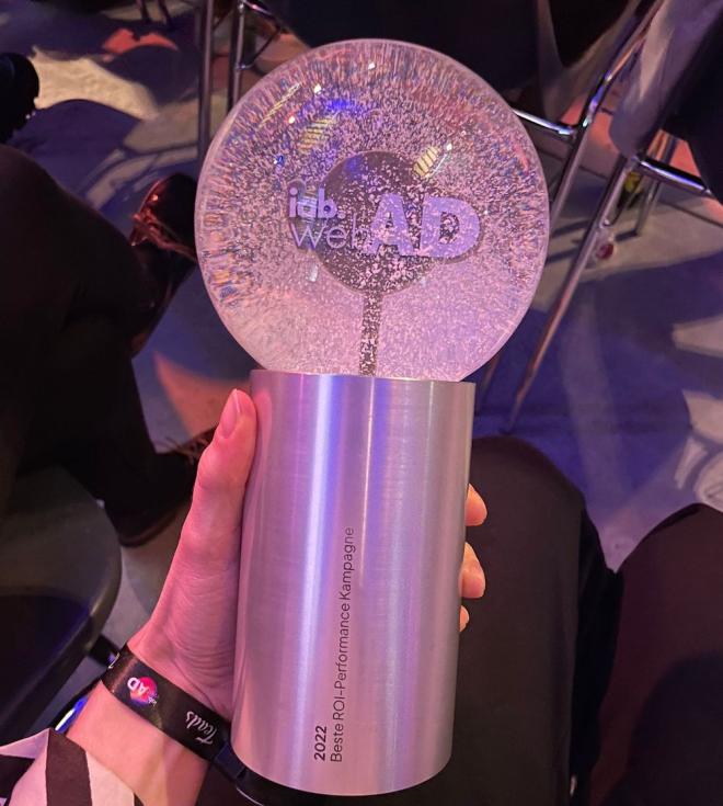 Bei der iab webAD Award Verleihung konnte deli dip gleich ein weiteres Mal abräumen