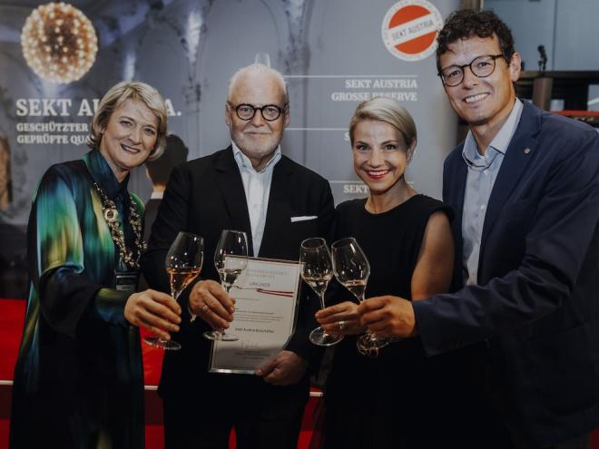 Neuer Sekt-Botschafter Wolfgang Rosam