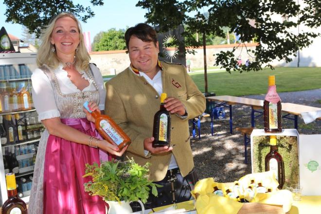 Präsentation des Gurktaler Alpenkräuter