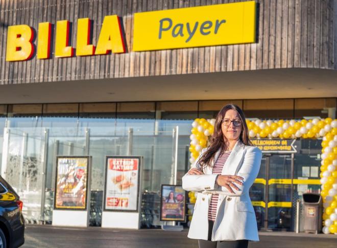 Erste Kauffrau in der Steiermark – Startschuss für BILLA Payer in Bad Gleichenberg.