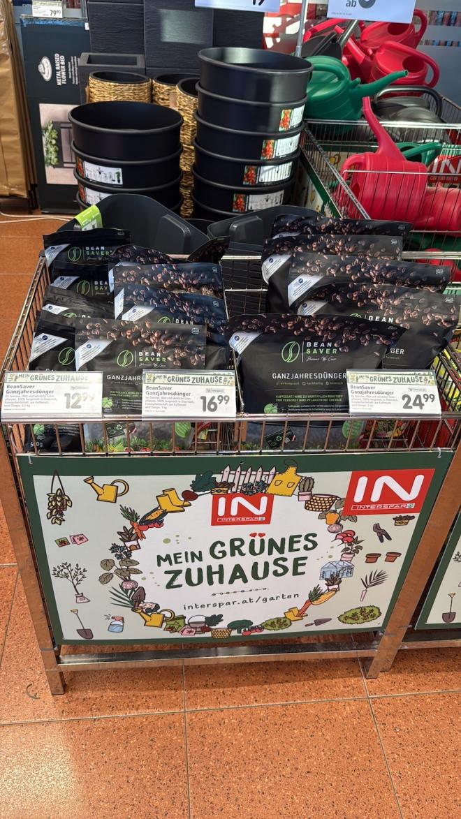 BeanSaver bei Interspar BeanSaver bei Interspar