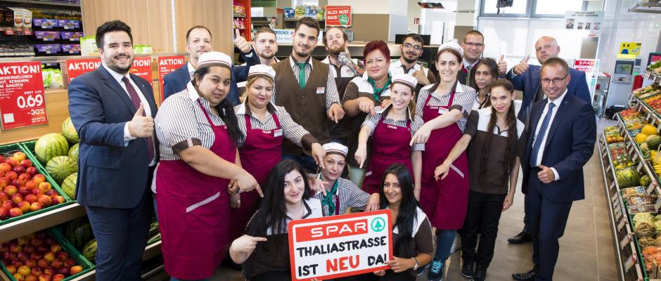 Spar eröffnet in Thaliastraße