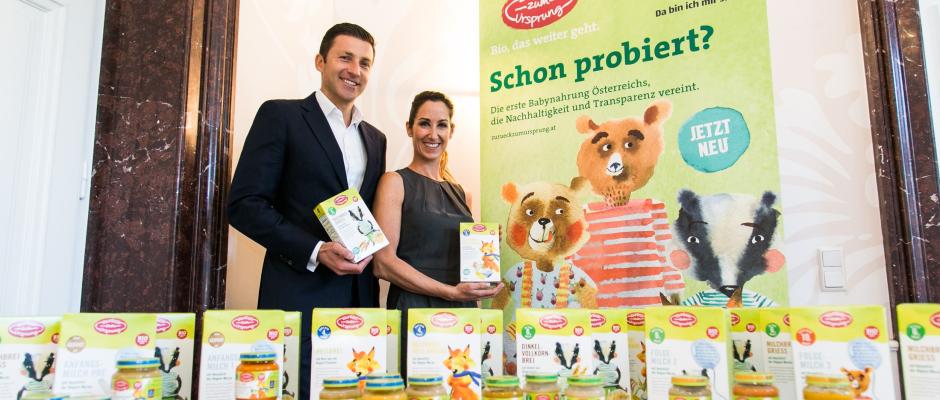 Hofer Präsentation Babynahrung