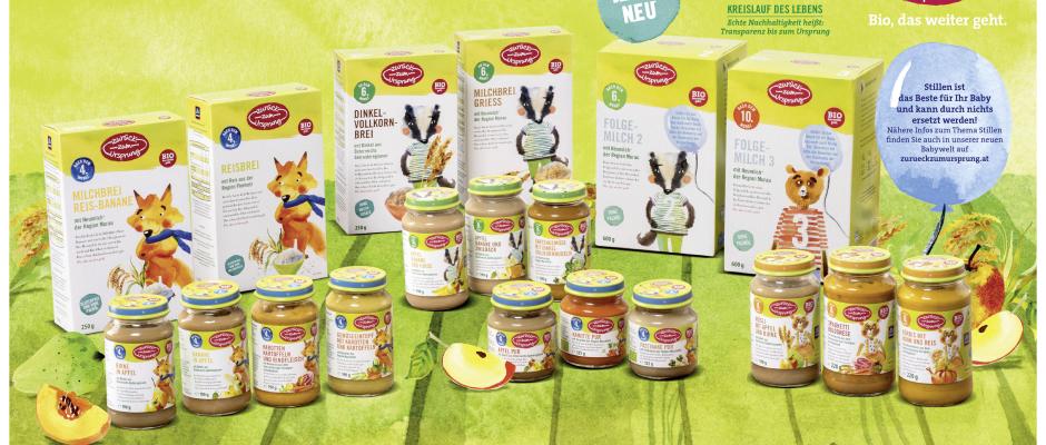 Zurück zum Ursprung Babynahrung