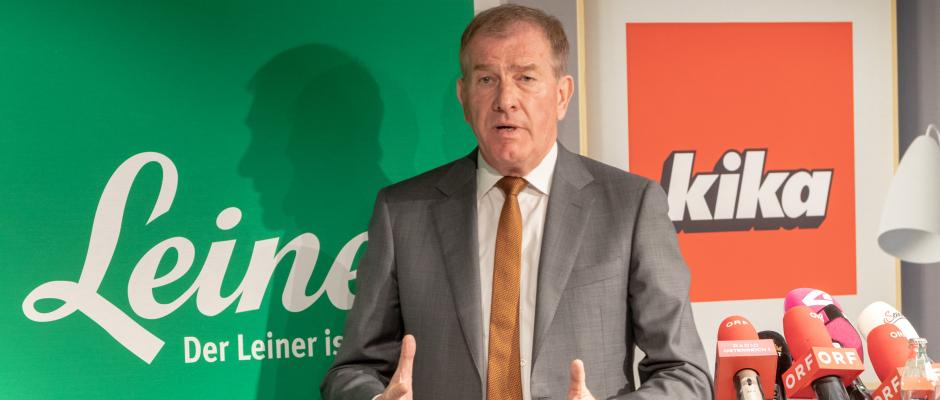 Kika/Leiner-CEO Reinhold Gütebier