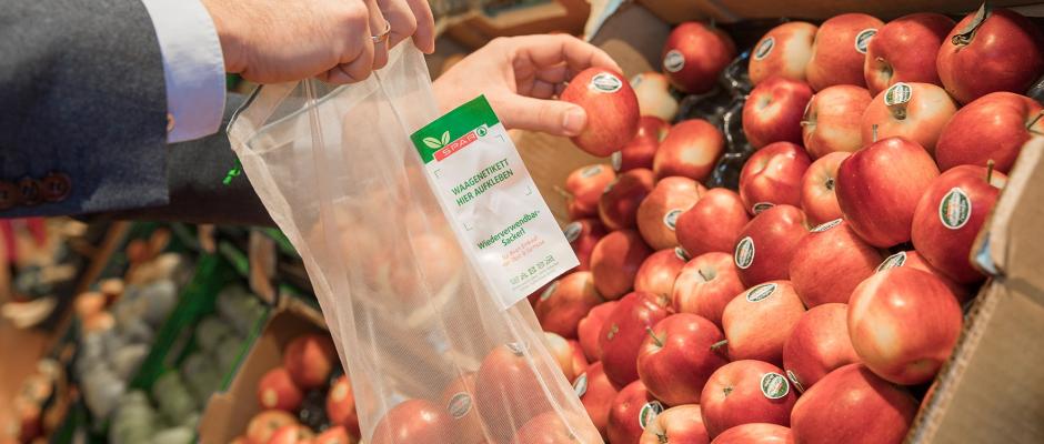 Spar wiederverwendbare Sackerl