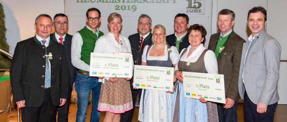 Auszeichnung der Heumilch-Produzenten