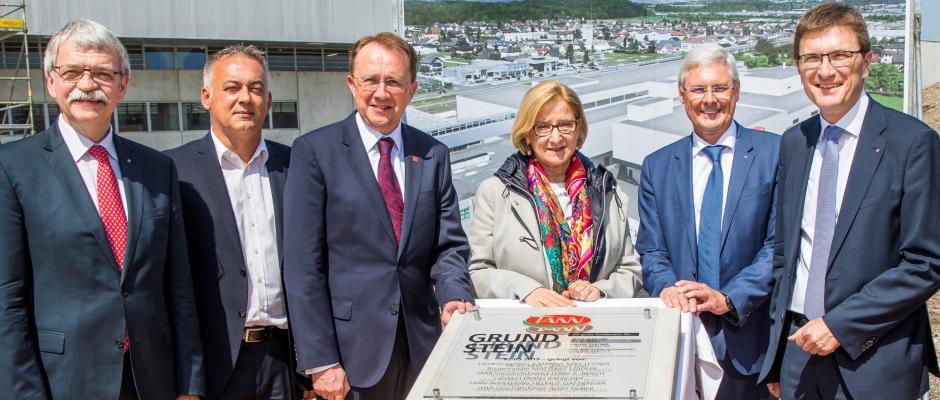 Tann Grundsteinlegung in St. Pölten