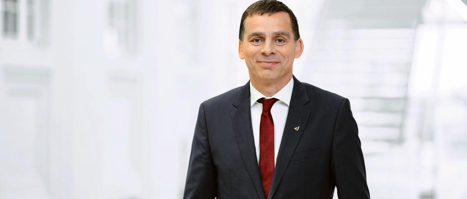 DI Peter Umundum, Vorstand Paket & Logistik der Österreichischen Post AG