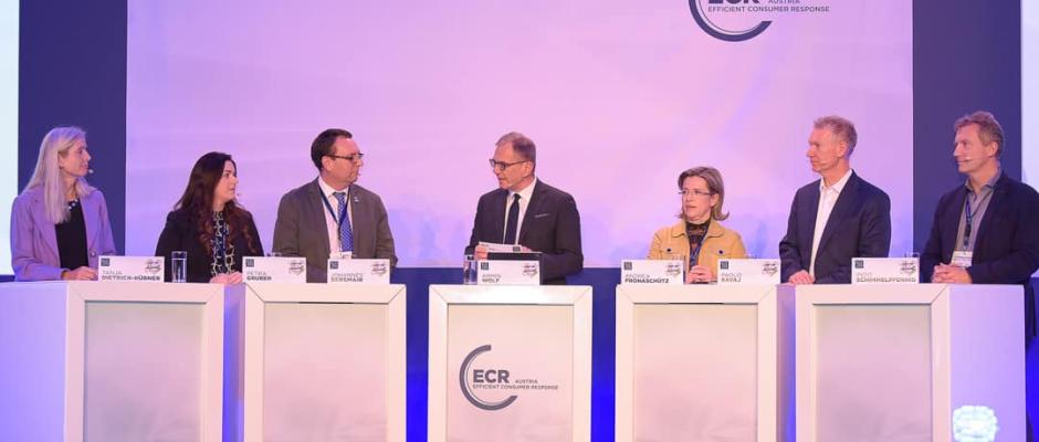 Podiumsdiskussion beim ECR Tag