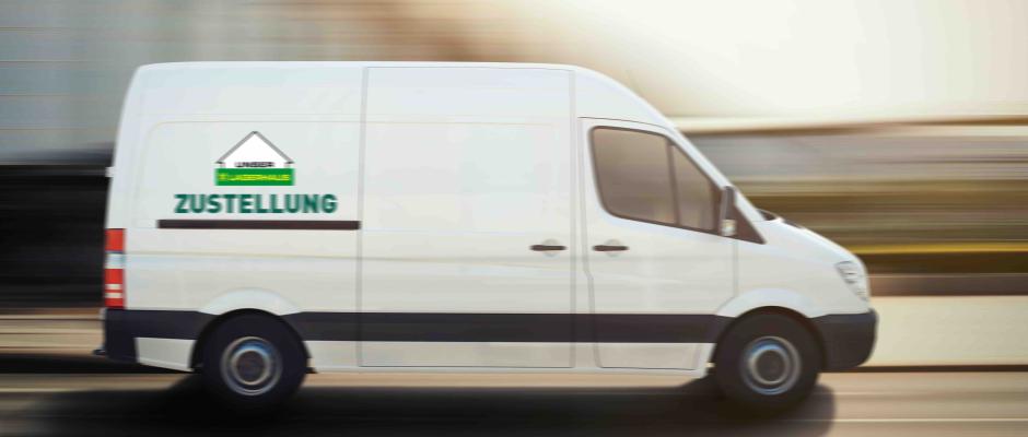Lagerhaus Zustellung