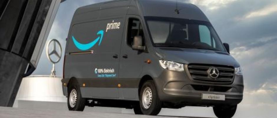 Mercedes-Benz tritt Amazons "Climate Pledge" bei.