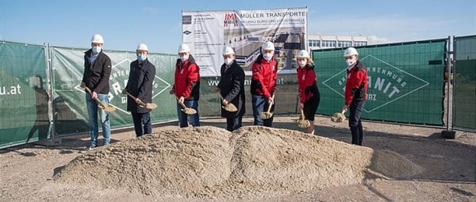 Müller Transporte investiert in nachhaltiges Logistikzentrum in Wiener Neudorf