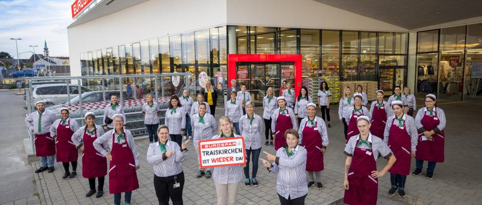 Mitarbeiter des Eurospar Traiskirchen