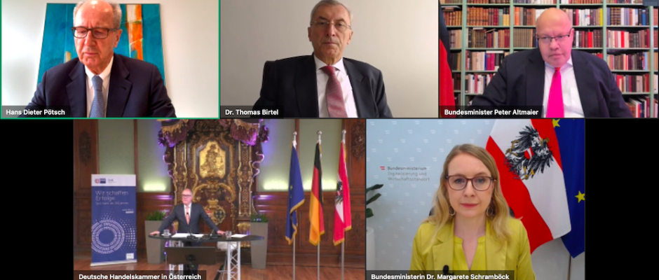 100 Jahre DHK in Österreich: prominente Vertreter aus Politik und Wirtschaft