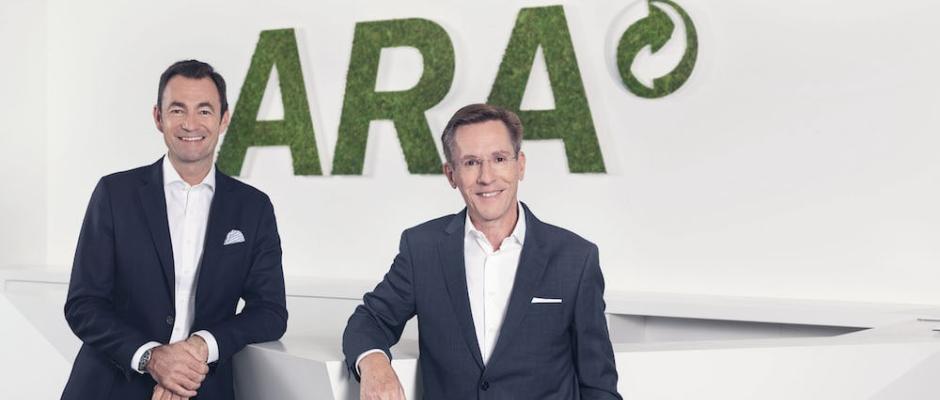 Dr. Harald Hauke (li.) und Dr. Christoph Scharff, ARA Vorstände