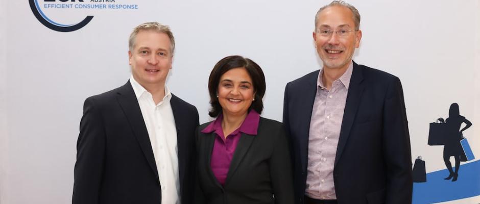 Das ECR-Board: v.l.n.r.: Markus Fahrnberger-Schweizer; Teresa Mischek-Moritz, Thomas Zechner