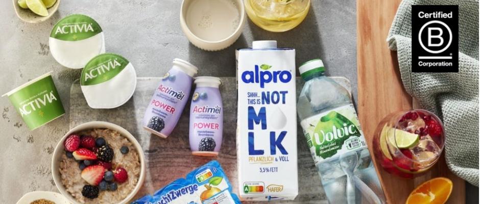 Danone "Milchfrische" ist B Corp zertifiziert