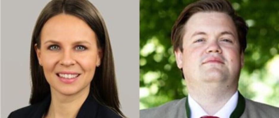 Livia Wiesbauer und Ferdinand Schönbauer starten bei Eckes-Granini Austria