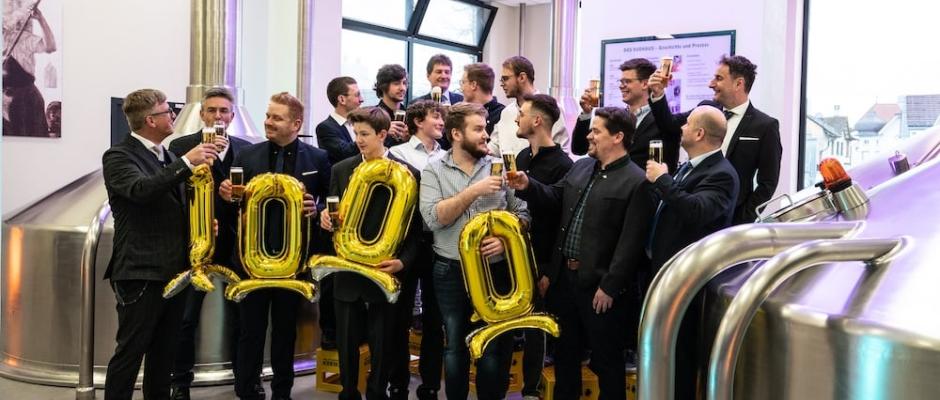 Die Mohrenbrauerei schafft mit dem 1000. Sud und 190.000 Hektoliter Bier ein Rekordjahr in der knapp 260-jährigen Geschichte.