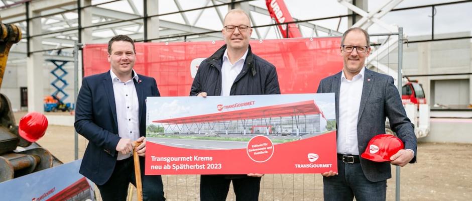 Das Transgourmet-Team: Matthias Srb, Manfred Hayböck und Jürgen Krizmanich.