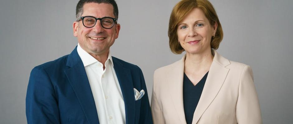 v.l.n.r. Marcel Haraszti und Alexandra Draxler-Zima