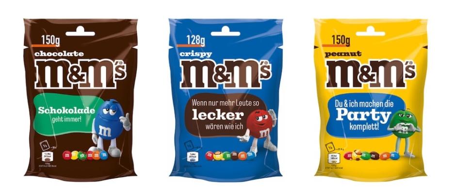 M&M’S feiert mit groß aufgelegter Kampagne das neue Marken-Creative „Zusammen macht’s mehr Spaß“ in der DACH-Region