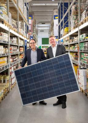 Metro errichtet Photovoltaik-Anlagen