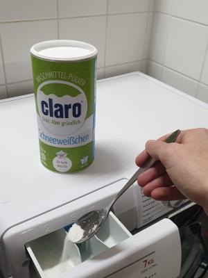 claro Waschmittel in zwei Varianten