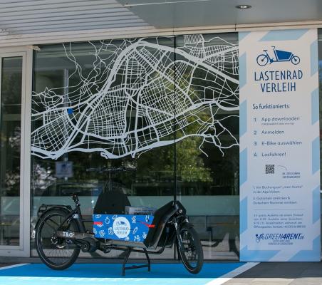 MPreis Lastenrad zum Ausleihen