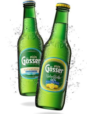 Gösser NaturRadler 0,0% & NaturGold 