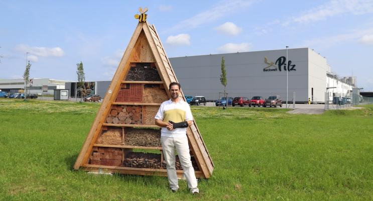 Johannes Pilz, Geschäftsführer der Backwelt Pilz, setzt auf Regionalist und Naturverbundenheit.
